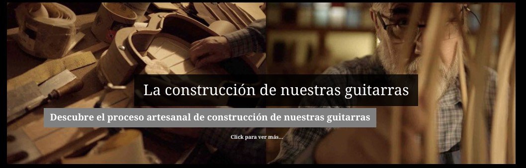 Proceso artesanal de construcción de nuestras guitarras