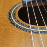 Classical cedar guitar